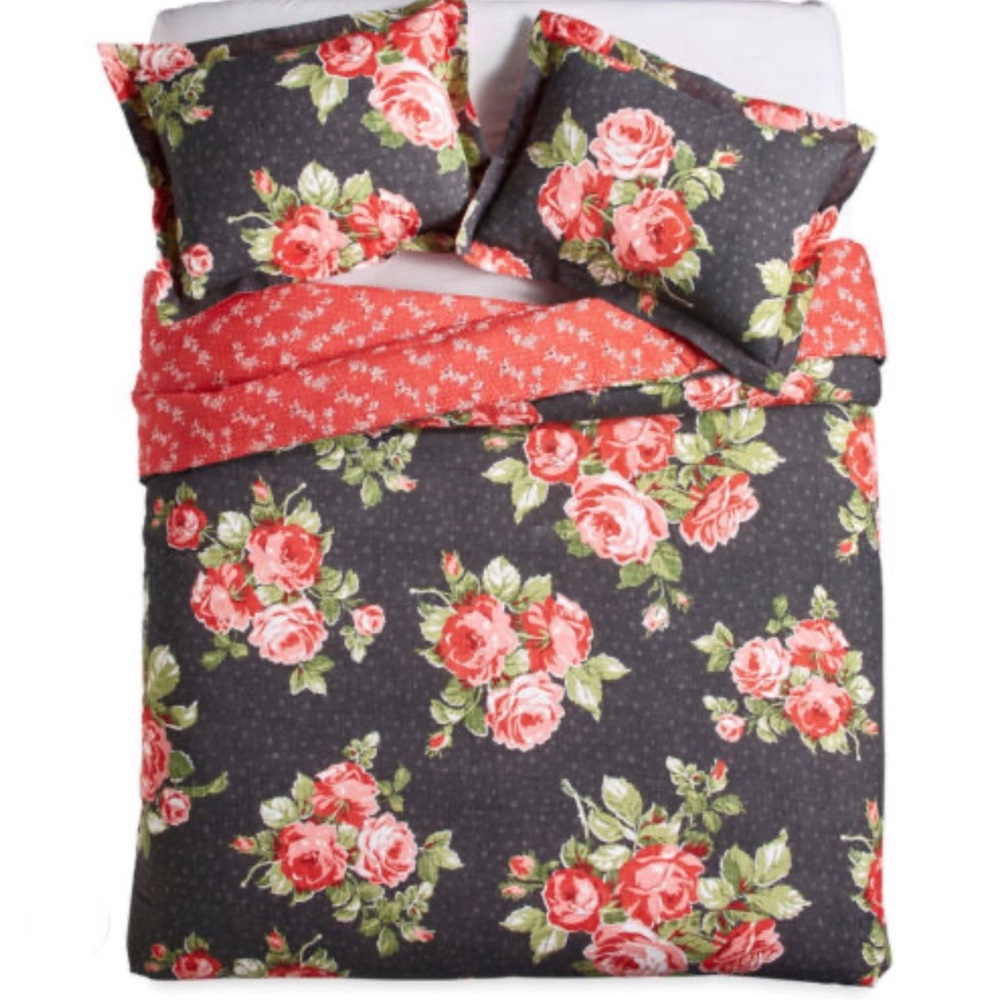 NWT The Pioneer Woman Rose Garden Full/Queen Duvet Cover